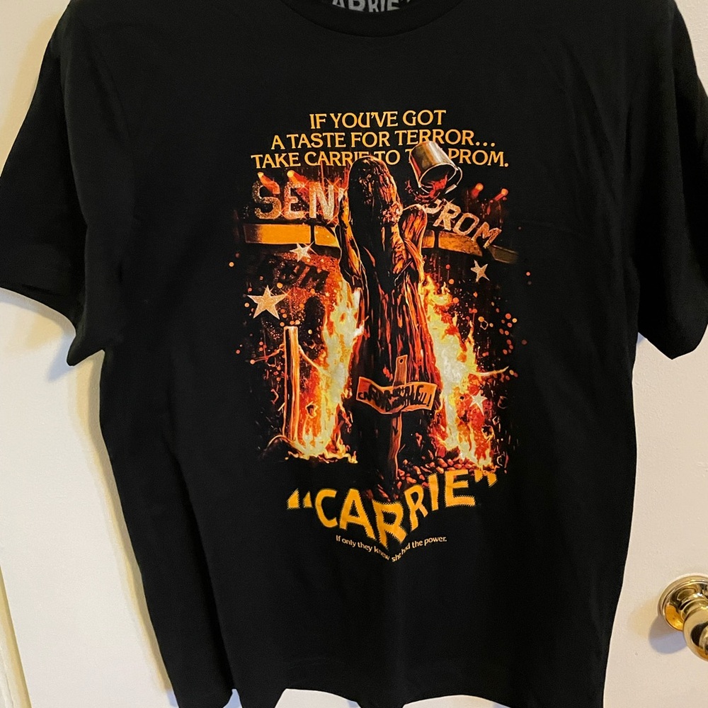 Official Carrie movie shirt